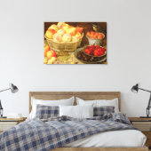Nog steeds leven canvas afdruk (Insitu (Slaapkamer))