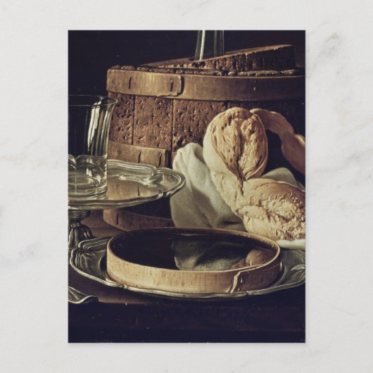 Nog steeds leven. De snack Briefkaart (Voorkant)