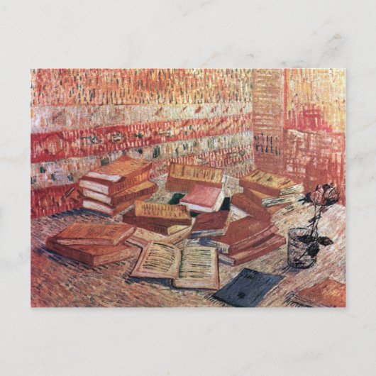 Nog steeds leven door Vincent van Gogh 1887 Briefkaart (Voorkant)