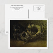 Nog steeds leven drie vogels nests Van Gogh Fine A Briefkaart (Voorkant / Achterkant)
