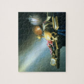 Nog steeds leven: Een legoir van de Vanities van d Legpuzzel (Verticaal)