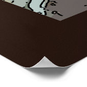 Nog steeds leven en vissen van Venster Poster (Hoek)