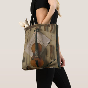 Nog steeds leven, geweld en muziek tote bag