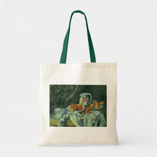 Nog steeds leven, gordijn en Pitcher door Paul Cez Tote Bag (Voorkant)