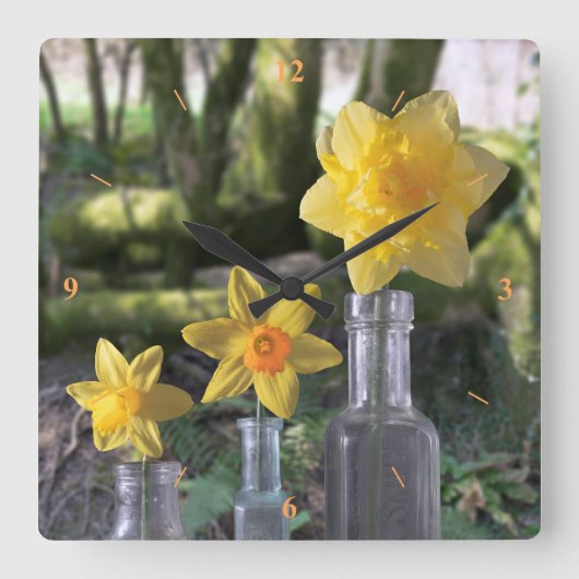 Nog steeds leven in de Bossen Vierkante Klok (Voorkant)