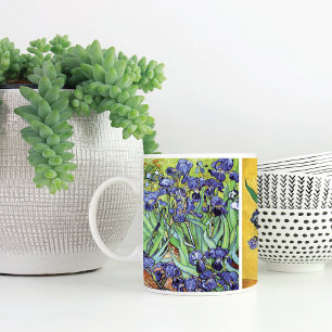 Nog steeds leven in de Mok van Triptych Van Gogh