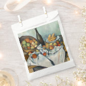 Nog steeds leven is een mandje cezanne schilderkun bedankzakje (Geknipt)