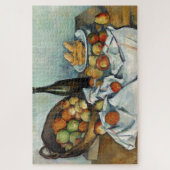 Nog steeds leven is een mandje cezanne schilderkun legpuzzel (Verticaal)