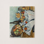 Nog steeds leven is een mandje cezanne schilderkun legpuzzel (Verticaal)