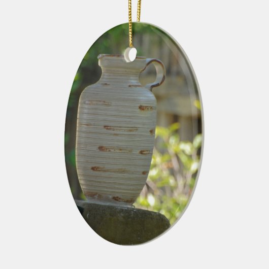 Nog steeds leven keramisch ornament (Links)