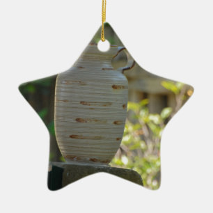 Nog steeds leven keramisch ornament