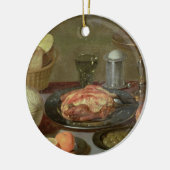 Nog steeds leven keramisch ornament (Links)