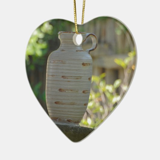 Nog steeds leven keramisch ornament (Links)