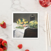 Nog steeds leven Lemon Peaches door Manet Impressi Servet (Insitu)