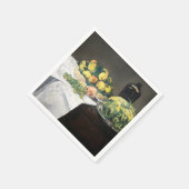 Nog steeds leven Lemon Peaches door Manet Impressi Servet (Hoek)