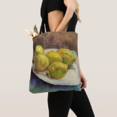 Nog steeds leven Lemons op een Bord van Vincent va Tote Bag (Dichtbij)