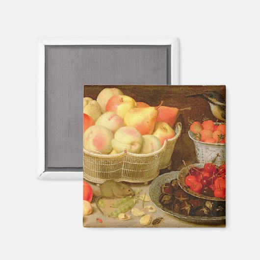 Nog steeds leven magneet (Voorkant / Achterkant)