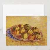 Nog steeds leven, mandje appels van Vincent van Go (Voorkant / Achterkant)