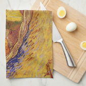 Nog steeds leven, mandje appels van Vincent van Go Theedoek (Quarter Fold)