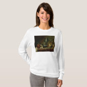 Nog steeds leven: Menu Fast Day, 1731 T-shirt (Voorkant volledig)