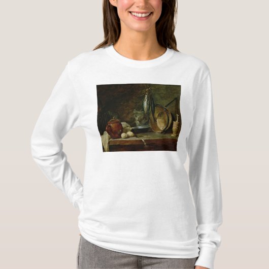Nog steeds leven: Menu Fast Day, 1731 T-shirt (Voorkant)