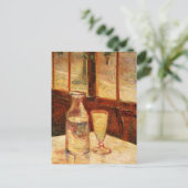 Nog steeds leven met Absinthe door Vincent van Gog Briefkaart (Staand voorkant)