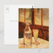 Nog steeds leven met Absinthe door Vincent van Gog Briefkaart (Voorkant / Achterkant)