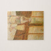 Nog steeds leven met Absinthe door Vincent van Gog Legpuzzel (Horizontaal)