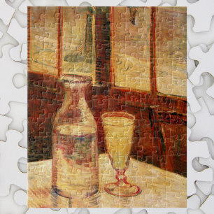 Nog steeds leven met Absinthe door Vincent van Gog Legpuzzel