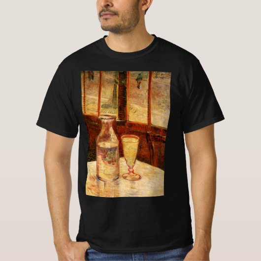 Nog steeds leven met Absinthe door Vincent van Gog T-shirt (Voorkant)