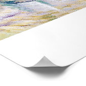 Nog steeds leven met Absinthe Vincent van Gogh ver Poster (Hoek)