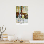Nog steeds leven met Absinthe Vincent van Gogh ver Poster (Keuken)