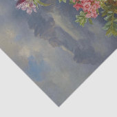 Nog steeds leven met alpiene bloemen door Andreas Tissuepapier (Detail)