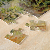 Nog steeds leven met Anemones Monet Fine Art Legpuzzel (Zijkant)