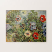 Nog steeds leven met Anemones Monet Fine Art Legpuzzel (Horizontaal)
