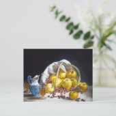 Nog steeds leven met appels briefkaart (Staand voorkant)