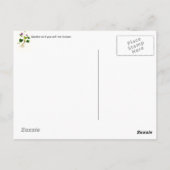 Nog steeds leven met appels briefkaart (Achterkant)