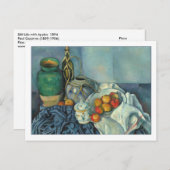 Nog steeds leven met appels door Cezanne Briefkaart (Voorkant / Achterkant)