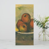 Nog steeds leven met appels door Paul Cezanne (Staand voorkant)