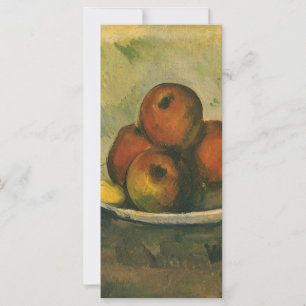 Nog steeds leven met appels door Paul Cezanne