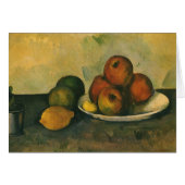 Nog steeds leven met appels door Paul Cezanne (Voorkant Horizontaal)
