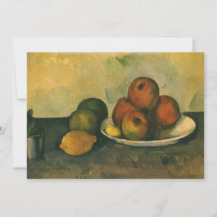 Nog steeds leven met appels door Paul Cezanne