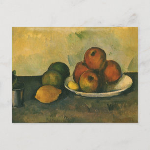 Nog steeds leven met appels door Paul Cezanne Briefkaart
