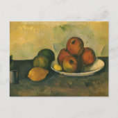 Nog steeds leven met appels door Paul Cezanne Briefkaart (Voorkant)