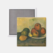 Nog steeds leven met appels door Paul Cezanne Magneet (Voorkant / Achterkant)