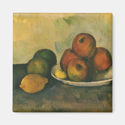 Nog steeds leven met appels door Paul Cezanne Magneet (Voorkant)