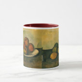 Nog steeds leven met appels door Paul Cezanne Mok (Midden)