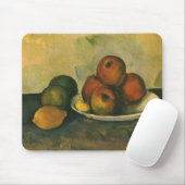 Nog steeds leven met appels door Paul Cezanne Muismat (Met muis)