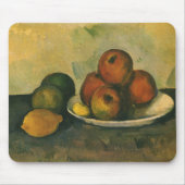 Nog steeds leven met appels door Paul Cezanne Muismat (Voorkant)