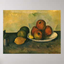 Nog steeds leven met appels door Paul Cezanne Poster